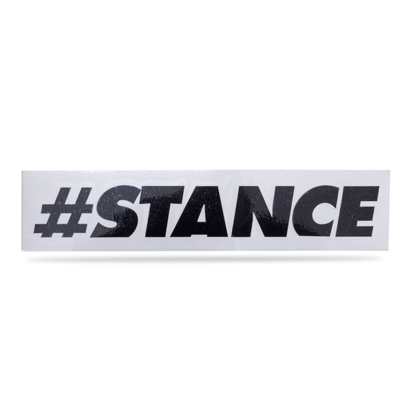 StanceNation #STANCE Sticker Black