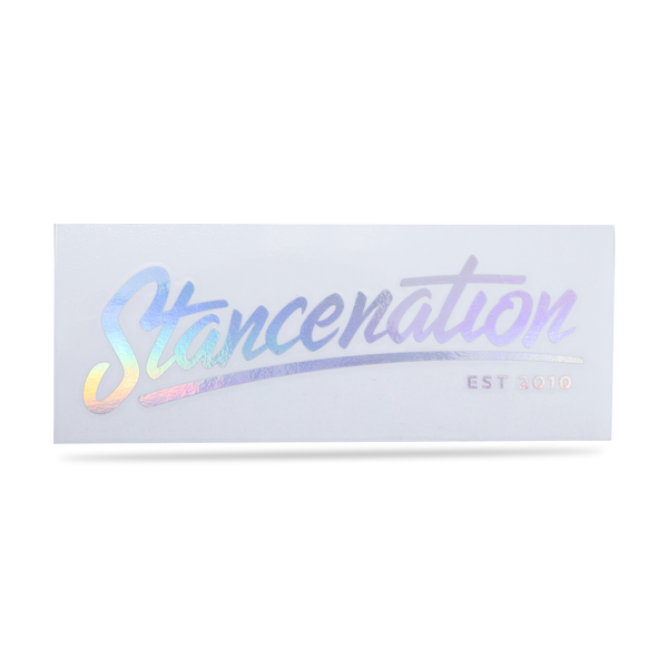 StanceNation SN logo Sticker Hologram
